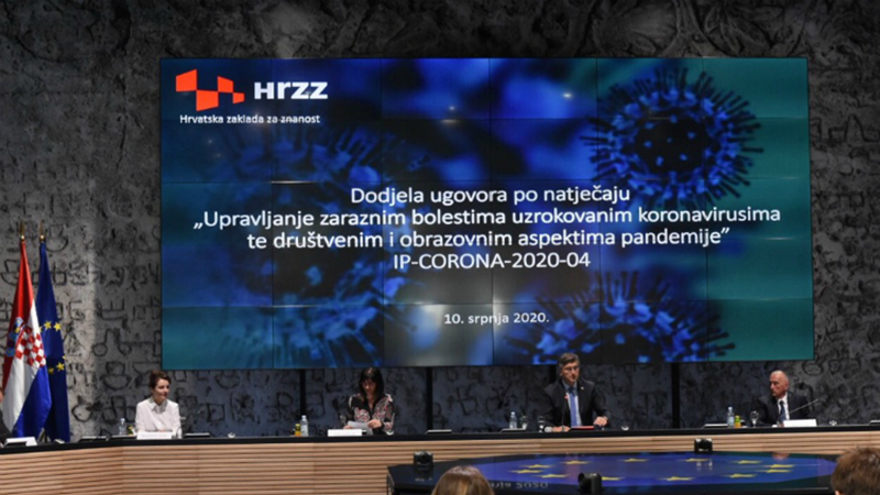 Uručeni ugovori za istraživanje koronavirusa vrijedni 14 milijuna kuna